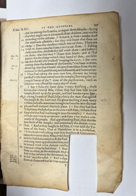 Lot 255 - Bible [New Testament - English, Douai]. The New Testament of Jesus Christ, 1582