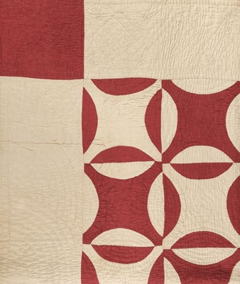 Lot 681 - Quilt. An American patchwork quilt, late 19th/early 20th century