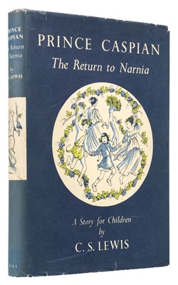 Lot 847 - 1951. Lewis (C.S). Prince Caspian, The Return to Narnia, 1st edition, London: Geoffrey Bles, 1951