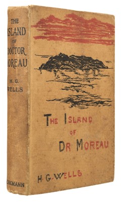 Lot 792 - 1896 Wells (H.G). The Island of Doctor Moreau, 1st edition, 1st issue, London: William Heinemann, 1896