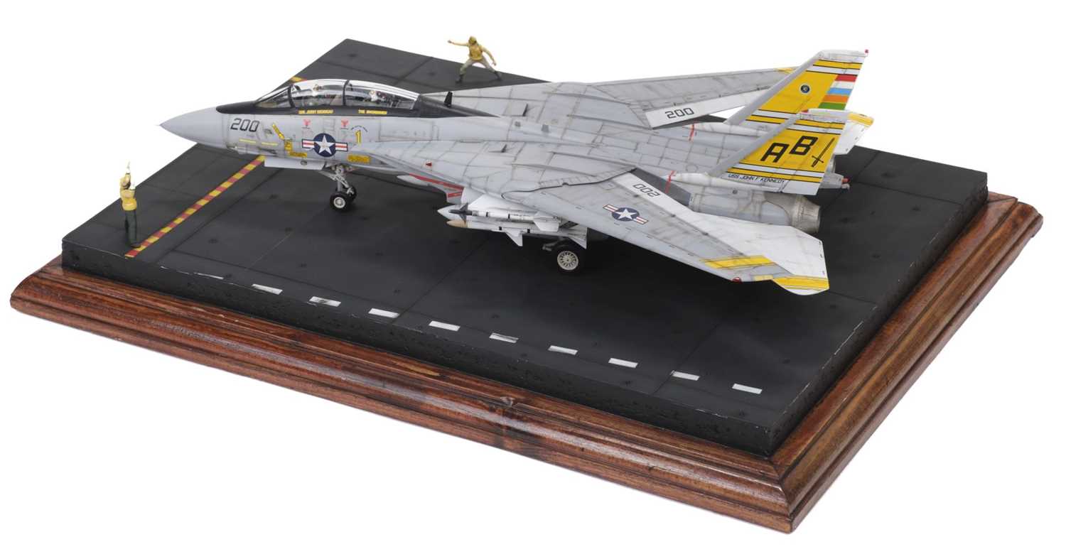 Lot 167 - Aircraft Diorama. F-14A Tomcat, a fine
