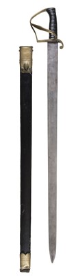 Lot 114 - Sword. Early 19th century naval cutlass