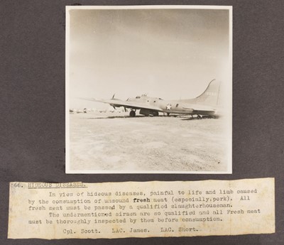 Lot 14 - WWII Photographs. WWII photograph albums