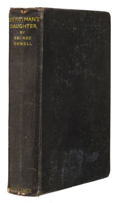 Lot 832 - 1935. Orwell (George). A Clergyman's Daughter, 1st edition, London: Victor Gollancz, 1935