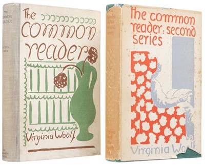 Lot 815 - 1925 Woolf (Virginia). The Common Reader, 2 volumes, 1st edition, London: The Hogarth Press, 1925-32