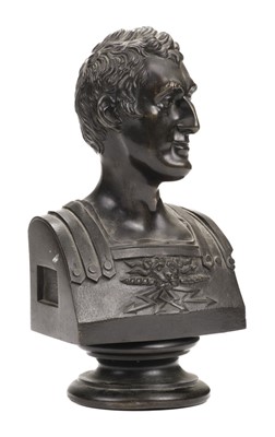 Lot 530 - Duke of Wellington. A 19th century bronze bust of the Duke of Wellington