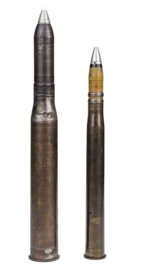 Lot 48 - Munitions. An inert WWII German 5 cm PAK anti tank round