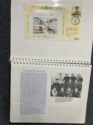 Lot 41 - World War II. Six albums of WWII pilots signatures