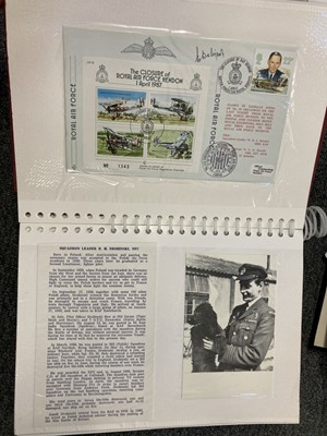Lot 41 - World War II. Six albums of WWII pilots signatures
