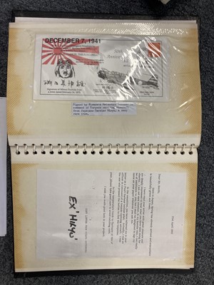 Lot 41 - World War II. Six albums of WWII pilots signatures