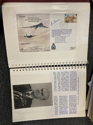 Lot 41 - World War II. Six albums of WWII pilots signatures