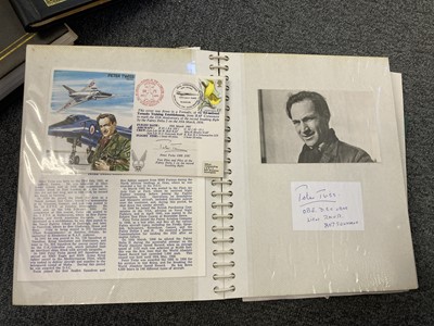 Lot 41 - World War II. Six albums of WWII pilots signatures