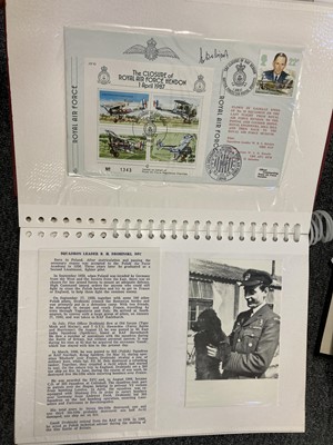 Lot 41 - World War II. Six albums of WWII pilots signatures
