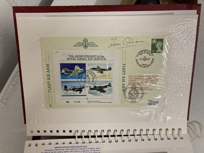 Lot 41 - World War II. Six albums of WWII pilots signatures