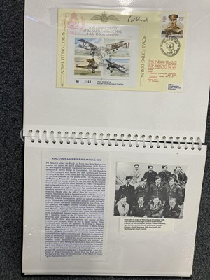 Lot 41 - World War II. Six albums of WWII pilots signatures