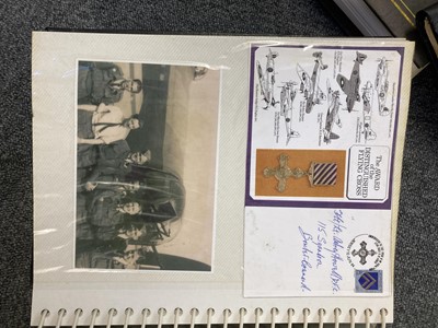 Lot 41 - World War II. Six albums of WWII pilots signatures