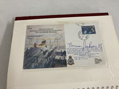 Lot 41 - World War II. Six albums of WWII pilots signatures