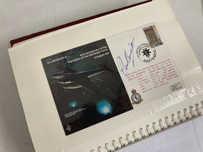 Lot 41 - World War II. Six albums of WWII pilots signatures