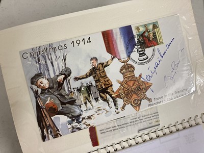 Lot 41 - World War II. Six albums of WWII pilots signatures