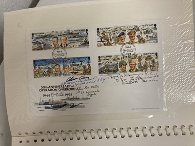 Lot 41 - World War II. Six albums of WWII pilots signatures