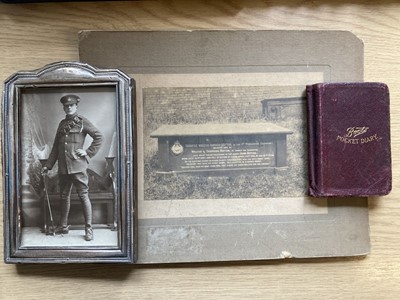 Lot 22 - Worcestershire Yeomanry. An archive relating to Trooper Walter Ronald Repton