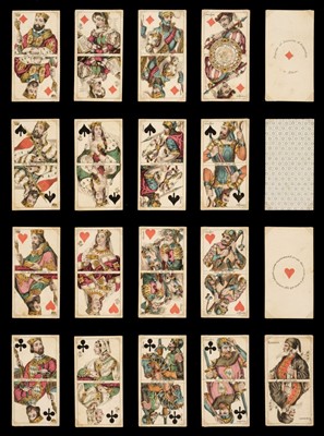 Lot 482 - Italian Iron Crown Tarot. Corona Ferrea, Milan, Italy: L. Lamperti (for F. Gumppenberg), 1847