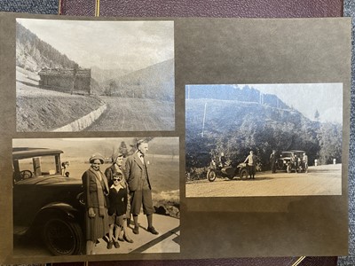Lot 72 - Photograph albums. An assorted collection of 12 photograph albums, 19th & early 20th century