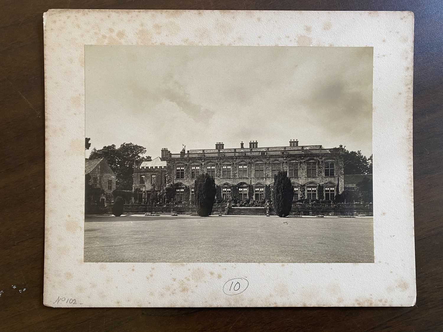 Lot 37 - English Gardens. An archive of 84 whole-plate photographs of English gardens, c. 1940-50