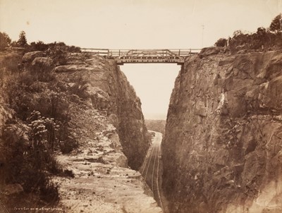 Lot 1 - Australia. A group of 21 photographs of Australia and Tasmania, c. 1880
