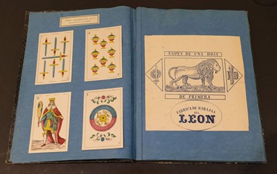 Lot 499 - Spanish playing cards trade catalogue. Turnhout, Belgium: Mesmaekers & Moentack, 1859-1862