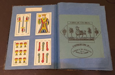 Lot 499 - Spanish playing cards trade catalogue. Turnhout, Belgium: Mesmaekers & Moentack, 1859-1862