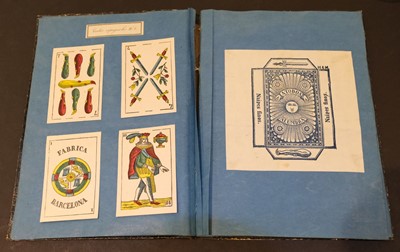 Lot 499 - Spanish playing cards trade catalogue. Turnhout, Belgium: Mesmaekers & Moentack, 1859-1862
