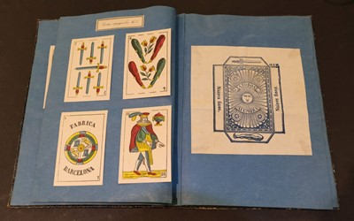 Lot 499 - Spanish playing cards trade catalogue. Turnhout, Belgium: Mesmaekers & Moentack, 1859-1862