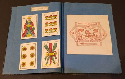 Lot 499 - Spanish playing cards trade catalogue. Turnhout, Belgium: Mesmaekers & Moentack, 1859-1862