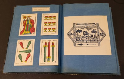 Lot 499 - Spanish playing cards trade catalogue. Turnhout, Belgium: Mesmaekers & Moentack, 1859-1862