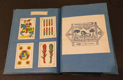Lot 499 - Spanish playing cards trade catalogue. Turnhout, Belgium: Mesmaekers & Moentack, 1859-1862