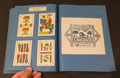 Lot 499 - Spanish playing cards trade catalogue. Turnhout, Belgium: Mesmaekers & Moentack, 1859-1862