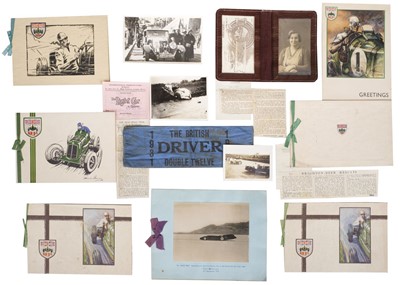 Lot 3 - Motor Car Racing. An archive relating to racing car driver Joan Chetwynd (1898-1979)