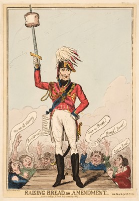 Lot 298 - Cruickshank (Robert). Raising Bread, an Amendment, W. Fores, 1827