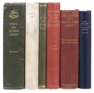 Lot 73 - Maunsell (Colonel E. B.). Prince of Wales's Own, The Scinde Horse, 1839-1922..., and others