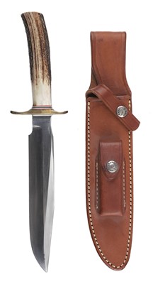 Lot 93 - Randall Knife. A Randall Model 1-7, "All Purpose Fighting Knife" late 20th Century