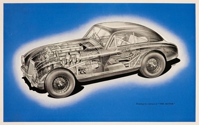Lot 2 - Aston Martin. A brochure for the DB2 Sports Saloon and Drophead Coupe, 1950