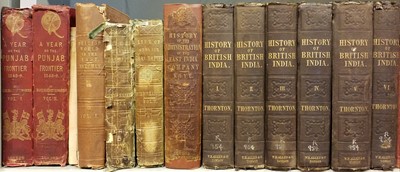 Lot 45 - Edwardes (Herbert B). A Year on the Punjab Frontier, in 1848-49, 2 volumes, 2nd edition, 1841