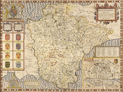 Lot 88 - Devon. Speed (John), Devonshire with Excester Described..., circa 1627