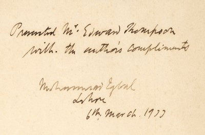 Lot 142 - Iqbal (Muhammad, 1877-1938). Six Lectures on the Reconstruction of Religious Thought in Islam