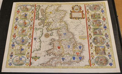 Lot 76 - British Isles. Speed (John), Britain as it was devided in the tyme of the English Saxons..., 1676