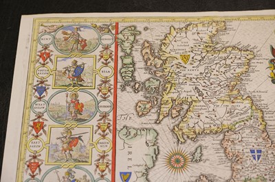 Lot 76 - British Isles. Speed (John), Britain as it was devided in the tyme of the English Saxons..., 1676