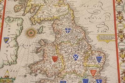 Lot 76 - British Isles. Speed (John), Britain as it was devided in the tyme of the English Saxons..., 1676