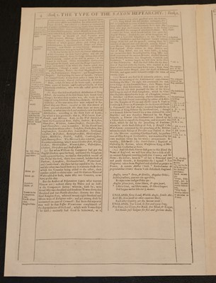 Lot 76 - British Isles. Speed (John), Britain as it was devided in the tyme of the English Saxons..., 1676