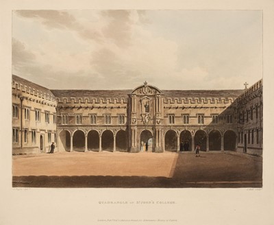 Lot 179 - Oxford. A collection of approximately 190 topographical views, mostly 19th century